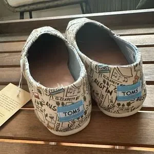 Limited Edition TOM’S Austin Tx slip on shoe Toms Austin TX Slip On Limited Edition Size Men main image 2